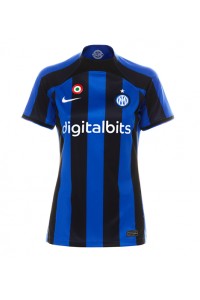 Fotbalové Dres Inter Milan Dámské Domácí Oblečení 2022-23 Krátký Rukáv
